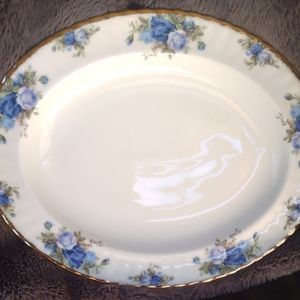 Royal Albert "Moonlight Rose" Platter
